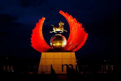 中國原子城景觀(guan)亮化工(gong)程